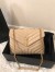 Saint Laurent Loulou Medium Bag In Beige Matelasse Leather