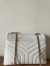 Saint Laurent Loulou Medium Bag In White Matelasse Leather