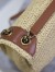 Saint Laurent Niki Medium Bag in Natural Raffia
