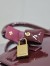 Saint Laurent Sac De Jour Nano Bag in Bordeaux Patent Calfskin