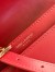 Saint Laurent Solferino Small Bag In Red Calfskin