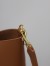 Saint Laurent Toy North/South Shopping Bag in Brown Calfskin