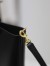 Saint Laurent Toy North/South Shopping Bag in Black Calfskin