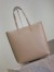 Saint Laurent North/South Shopping Bag in Beige Calfskin