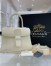 Delvaux Brillant PM Bag in Ivory Box Calf Leather