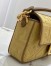 Fendi Baguette Medium Bag In Natural Straw