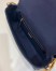 Fendi Medium Baguette Bag In Blue FF Canvas