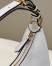 Fendi Fendigraphy Small Hobo Bag In White Leather