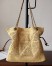 Saint Laurent Jamie 4.3 Large Pochon in Natural Raffia