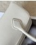 Alaia Le Teckel Medium Shoulder Bag in White Goatskin