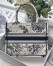 Dior New Small Book Tote In White Toile de Jouy Zodiac Embroidery