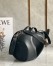 Loewe Large Elephant Bag in Black Calfskin