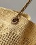 Saint Laurent Jamie 4.3 Large Pochon in Natural Raffia