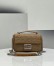 Fendi Midi Baguette Chain Bag In Beige FF Fabric