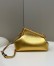 Fendi First Small Bag In Gold Laminated Leather