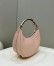 Fendi Fendigraphy Small Hobo Bag In Pink Leather
