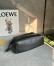 Loewe Panta Flamenco Medium Clutch Bag in Black Calfskin