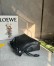 Loewe Panta Flamenco Medium Clutch Bag in Black Calfskin