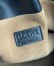 Loewe Panta Flamenco Medium Clutch Bag in Black Calfskin