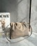 Loewe Flamenco Clutch Bag in Sand Nappa Calfskin