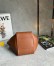 Loewe Hammock Flip Bag in Brown Calfskin