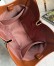 Loewe Hammock Flip Bag in Brown Calfskin