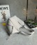 Loewe Hammock Flip Bag in Light Ghost Calfskin