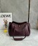 Loewe Madrid Medium Bag in Burgundy Supple Calfskin