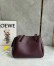Loewe Madrid Medium Bag in Burgundy Supple Calfskin