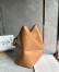 Loewe Large Puzzle Fold Tote Bag in Tan Calfskin