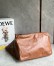 Loewe Fold Shopper Bag in Brown Paper Calfskin