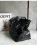 Loewe Fold Shopper Bag in Black Paper Calfskin 