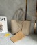 Loewe Medium Horizontal Puzzle Fold Tote Bag in Clay Grained Leather