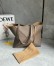 Loewe Medium Horizontal Puzzle Fold Tote Bag in Taupe Grained Leather