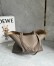 Loewe Medium Horizontal Puzzle Fold Tote Bag in Taupe Grained Leather