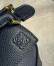Loewe Puzzle Mini Bag in Navy Blue Grained Calfskin