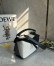Loewe Puzzle Small Bag in Black and White Calfskin 