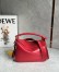 Loewe Featherlight Puzzle Small Bag in Red Nappa Lambskin