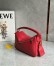 Loewe Featherlight Puzzle Small Bag in Red Nappa Lambskin