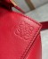 Loewe Featherlight Puzzle Small Bag in Red Nappa Lambskin