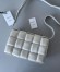 Bottega Veneta Padded Cassette Bag In White Lambskin