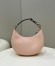 Fendi Fendigraphy Small Hobo Bag In Pink Leather