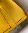 Hermes Garden Party 30 Handmade Bag in Jaune Ambre Clemence Leather 