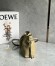 Loewe Mini Flamenco Clutch Bag in Clay Green Nappa Calfskin