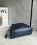 Loewe Flamenco Clutch Bag in Abyss Blue Nappa Calfskin