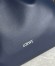 Loewe Flamenco Clutch Bag in Abyss Blue Nappa Calfskin