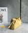 Loewe Flamenco Clutch Bag In Dark Butter Calfskin