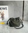 Loewe Mini Flamenco Purse Bag in Dark Khaki Nappa Lambskin