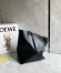 Loewe Medium Puzzle Fold Tote Bag in Black Calfskin