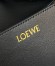 Loewe Medium Puzzle Fold Tote Bag in Black Calfskin